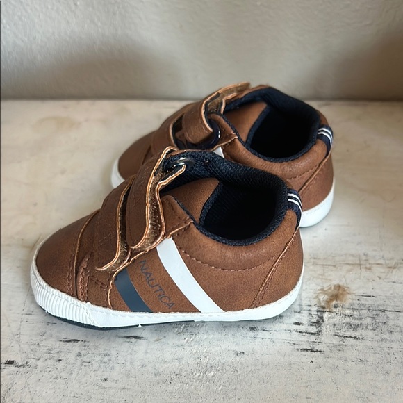 Nautica Other - Nautica Brown Baby & Walker Size 1 Shoes